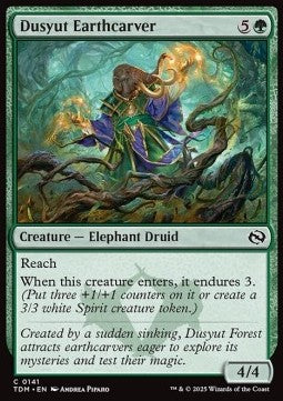 Dusyut Earthcarver - Tarkir: Dragonstorm (Common) [TDM-141] Hauptbild