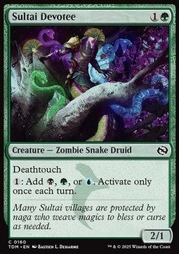 Sultai Devotee - Tarkir: Dragonstorm (Common) [TDM-160] Immagine principale del prodotto