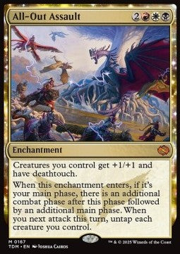 All-Out Assault - Tarkir: Dragonstorm (Mythic) [TDM-167] Hauptbild