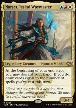Narset, Jeskai Waymaster - Tarkir: Dragonstorm (Rare) [TDM-209] Immagine principale del prodotto