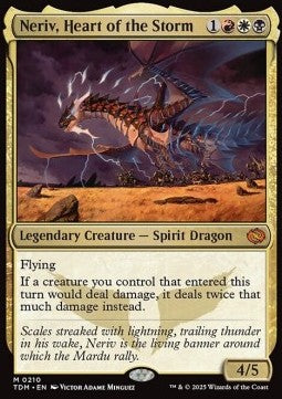 Neriv, Heart of the Storm - Tarkir: Dragonstorm (Mythic) [TDM-210] Hover Image