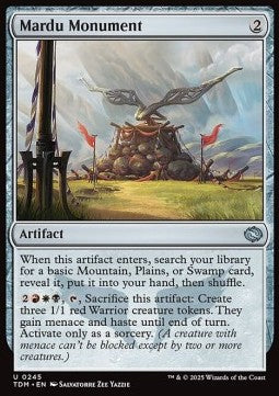 Mardu Monument - Tarkir: Dragonstorm (Uncommon) [TDM-245] Imagen principal del producto