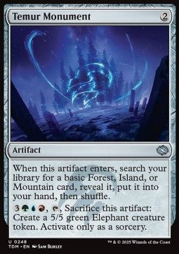 Temur Monument - Tarkir: Dragonstorm (Uncommon) [TDM-248] Main image