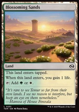 Blossoming Sands - Tarkir: Dragonstorm (Common) [TDM-251] Hauptbild