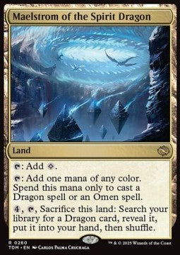 Maelstrom of the Spirit Dragon - Tarkir: Dragonstorm (Rare) [TDM-260] Imagen principal del producto