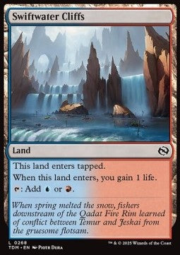 Swiftwater Cliffs - Tarkir: Dragonstorm (Common) [TDM-268] Main image