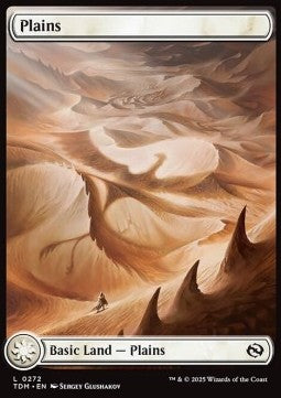 Plains (V.1) - Tarkir: Dragonstorm (Land) [TDM-272] Main image
