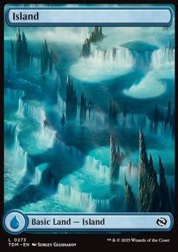 Island (V.1) - Tarkir: Dragonstorm (Land) [TDM-273] Main image
