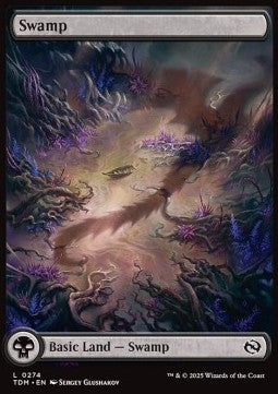 Swamp (V.1) - Tarkir: Dragonstorm (Land) [TDM-274] Hauptbild