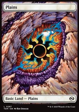 Plains - Tarkir: Dragonstorm: Extras (Land) [XTDM-287] Main image