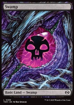 Swamp - Tarkir: Dragonstorm: Extras (Land) [XTDM-289] Imagen principal del producto