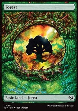 Forest - Tarkir: Dragonstorm: Extras (Land) [XTDM-291]