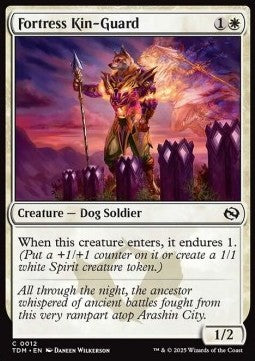 Fortress Kin-Guard - Tarkir: Dragonstorm (Common) [TDM-12] Hoofdafbeelding