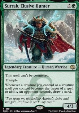 Surrak, Elusive Hunter - Tarkir: Dragonstorm (Rare) [TDM-161] Immagine principale del prodotto