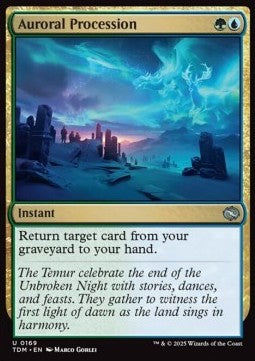 Auroral Procession - Tarkir: Dragonstorm (Uncommon) [TDM-169] Immagine principale del prodotto