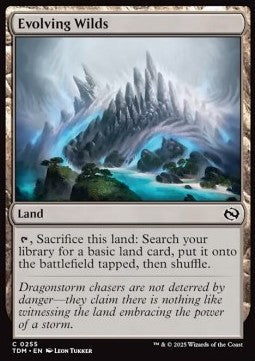 Evolving Wilds - Tarkir: Dragonstorm (Common) [TDM-255] Hoofdafbeelding