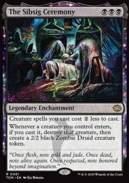 The Sibsig Ceremony - Tarkir: Dragonstorm (Rare) [TDM-91] Hoofdafbeelding