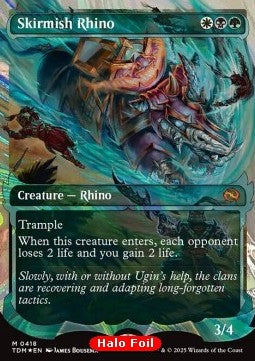 Skirmish Rhino (V.3) - Tarkir: Dragonstorm: Extras (Mythic) [XTDM-418] Main image