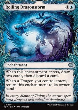 Roiling Dragonstorm - Tarkir: Dragonstorm: Extras (Uncommon) [XTDM-296] Main image