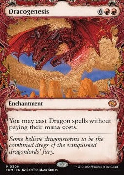 Dracogenesis (V.1) - Tarkir: Dragonstorm: Extras (Mythic) [XTDM-300] Main image