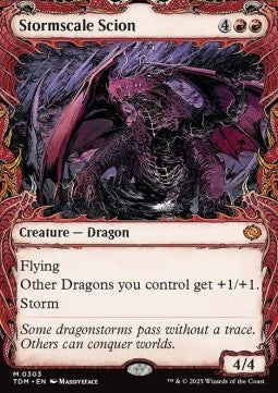 Stormscale Scion - Tarkir: Dragonstorm: Extras (Mythic) [XTDM-303] Image principale du produit