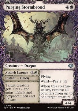 Purging Stormbrood // Absorb Essence - Tarkir: Dragonstorm: Extras (Uncommon) [XTDM-315] Imagen principal del producto