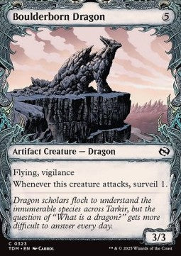 Boulderborn Dragon - Tarkir: Dragonstorm: Extras (Common) [XTDM-323] Main image