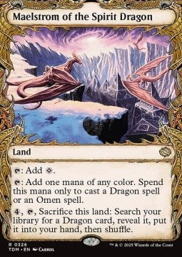 Maelstrom of the Spirit Dragon - Tarkir: Dragonstorm: Extras (Rare) [XTDM-326] Image principale du produit