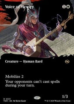 Voice of Victory - Tarkir: Dragonstorm: Extras (Rare) [XTDM-331] Main image
