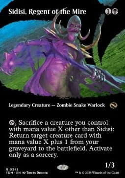 Sidisi, Regent of the Mire - Tarkir: Dragonstorm: Extras (Rare) [XTDM-341] Imagen principal del producto