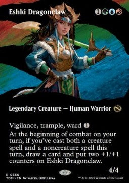 Eshki Dragonclaw - Tarkir: Dragonstorm: Extras (Rare) [XTDM-356] Main image