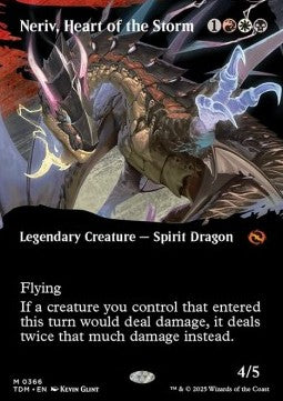 Neriv, Heart of the Storm (V.2) - Tarkir: Dragonstorm: Extras (Mythic) [XTDM-366] Imagen principal del producto