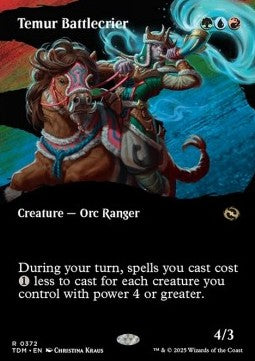 Temur Battlecrier - Tarkir: Dragonstorm: Extras (Rare) [XTDM-372] Image principale du produit