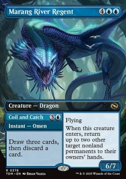 Marang River Regent // Coil and Catch - Tarkir: Dragonstorm: Extras (Rare) [XTDM-378] Main image