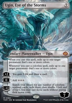 Ugin, Eye of the Storms (V.1) - Tarkir: Dragonstorm: Extras (Mythic) [XTDM-382] Image principale du produit