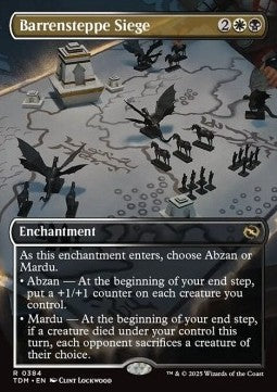 Barrensteppe Siege - Tarkir: Dragonstorm: Extras (Rare) [XTDM-384] Hover Image