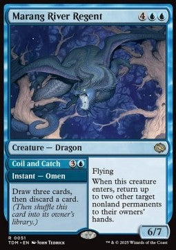 Marang River Regent // Coil and Catch - Tarkir: Dragonstorm (Rare) [TDM-51] Main image