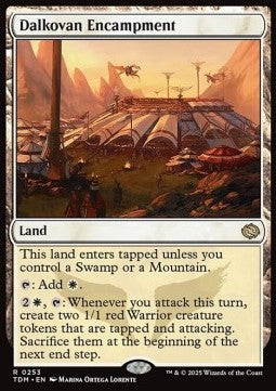 Dalkovan Encampment - Tarkir: Dragonstorm (Rare) [TDM-253] Main image