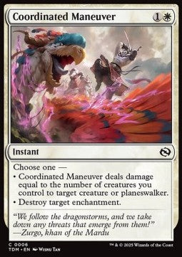 Coordinated Maneuver - Tarkir: Dragonstorm (Common) [TDM-6] Hauptbild