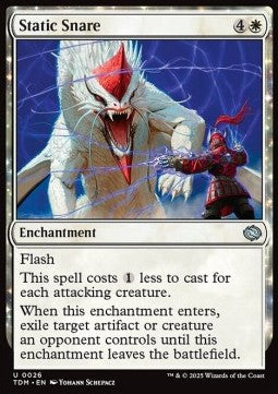 Static Snare - Tarkir: Dragonstorm (Uncommon) [TDM-26] Immagine principale del prodotto