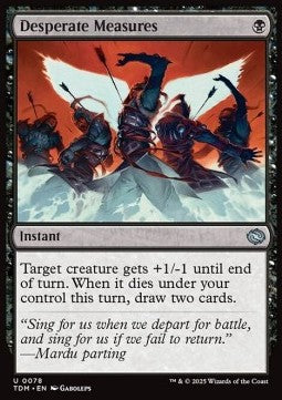 Desperate Measures - Tarkir: Dragonstorm (Uncommon) [TDM-78] Hoofdafbeelding