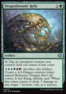 Dragonbroods' Relic - Tarkir: Dragonstorm (Uncommon) [TDM-140] Main image