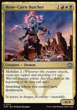 Bone-Cairn Butcher - Tarkir: Dragonstorm (Uncommon) [TDM-173] Immagine principale del prodotto