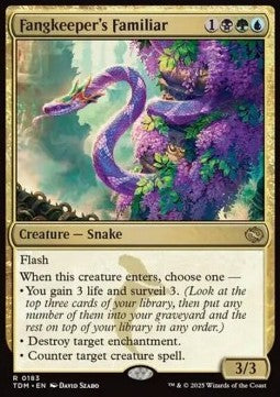 Fangkeeper's Familiar - Tarkir: Dragonstorm (Rare) [TDM-183] Hover Image