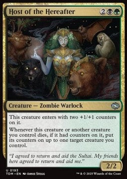 Host of the Hereafter - Tarkir: Dragonstorm (Uncommon) [TDM-193] Main image