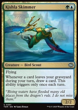 Kishla Skimmer - Tarkir: Dragonstorm (Uncommon) [TDM-201] Imagen principal del producto