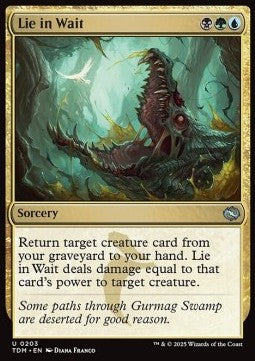 Lie in Wait - Tarkir: Dragonstorm (Uncommon) [TDM-203] Main image