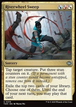 Riverwheel Sweep - Tarkir: Dragonstorm (Uncommon) [TDM-219] Imagen principal del producto