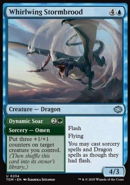 Whirlwing Stormbrood // Dynamic Soar - Tarkir: Dragonstorm (Uncommon) [TDM-234] Imagen principal del producto