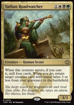 Yathan Roadwatcher - Tarkir: Dragonstorm (Rare) [TDM-236] Main image
